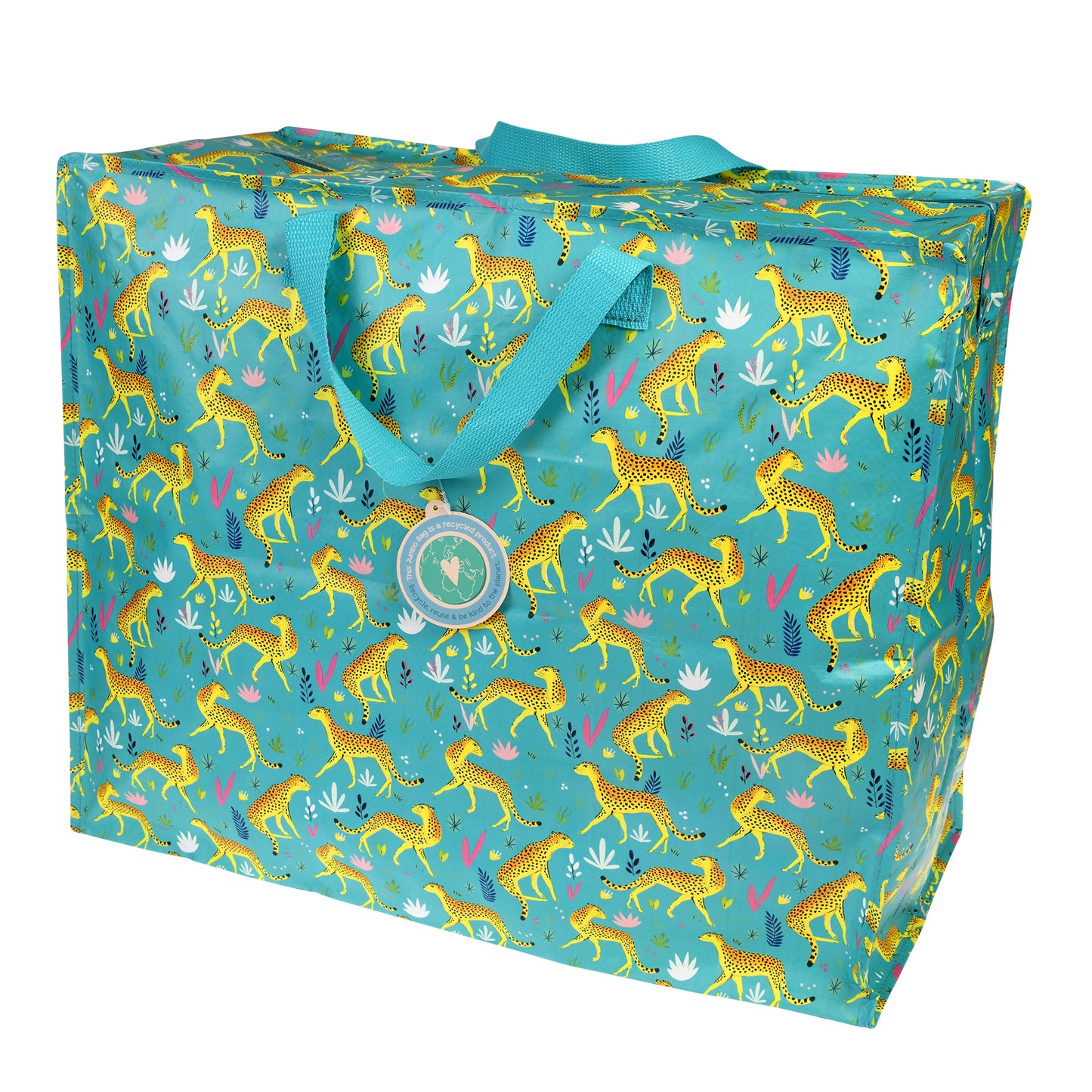 Cheetah Print Jumbo Storage Bag