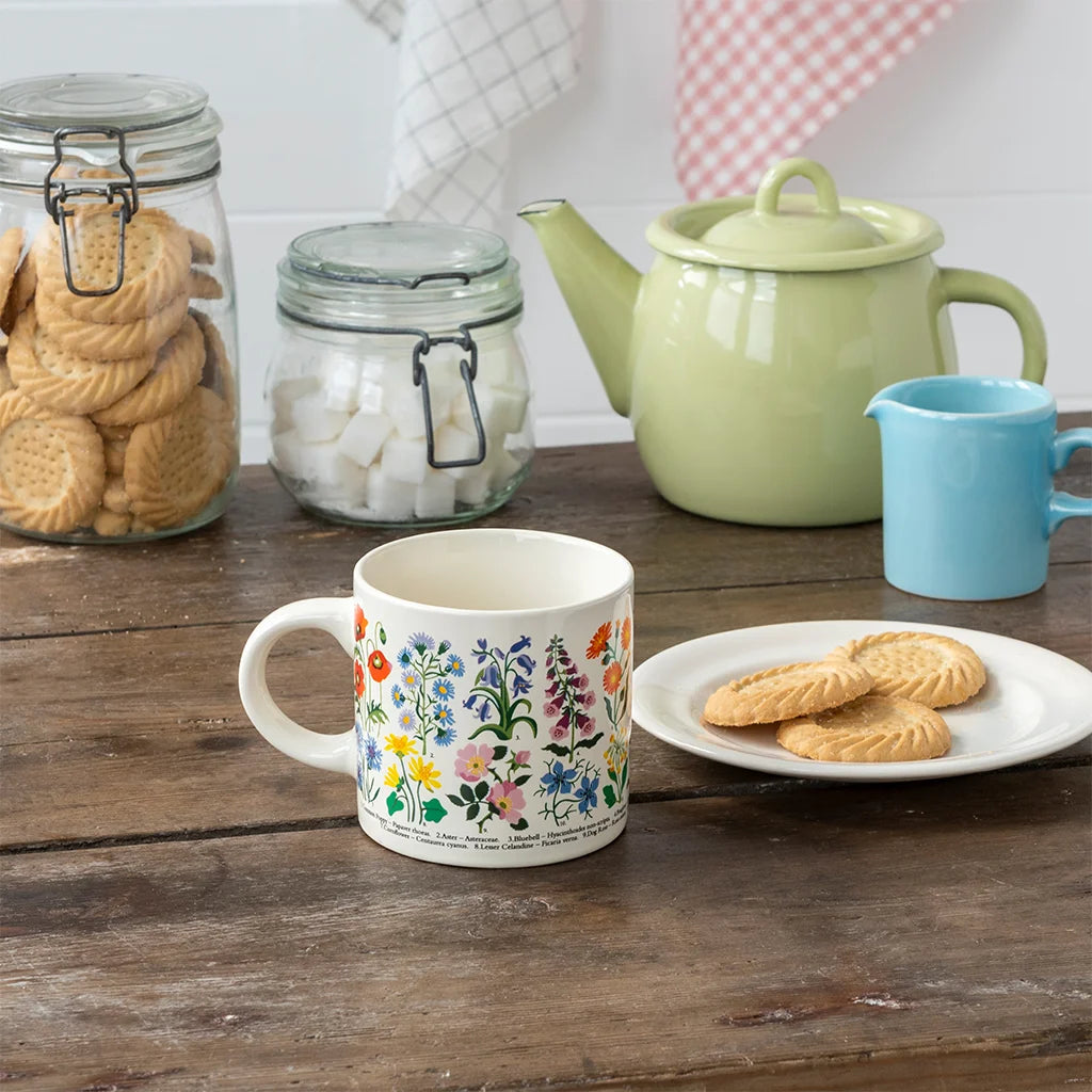 Wild Flowers Ceramic Mug
