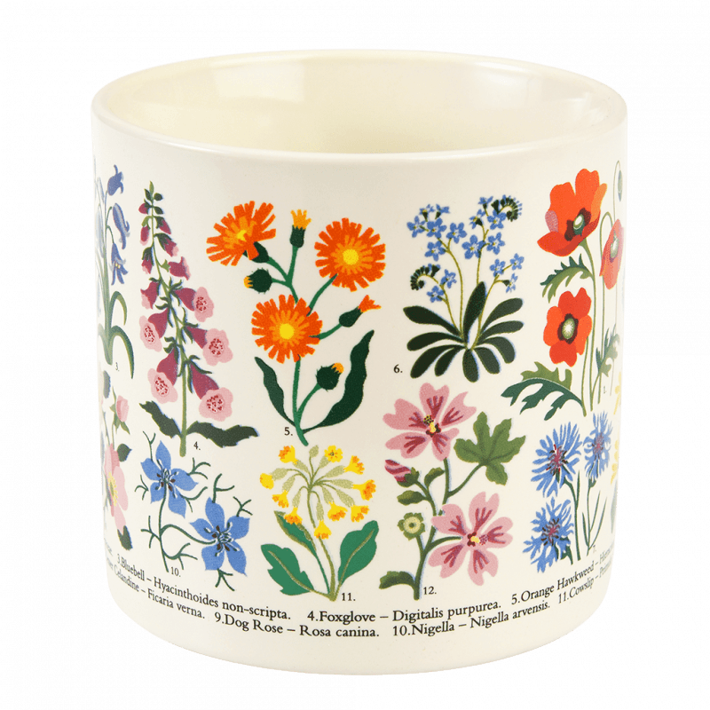 Wild Flowers Ceramic Mug