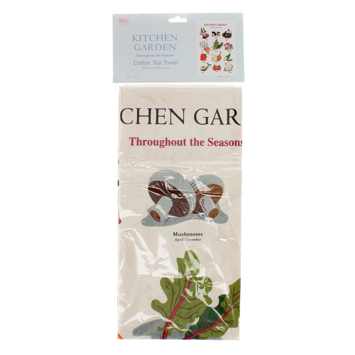Kitchen Garden Cotton Tea Towel
