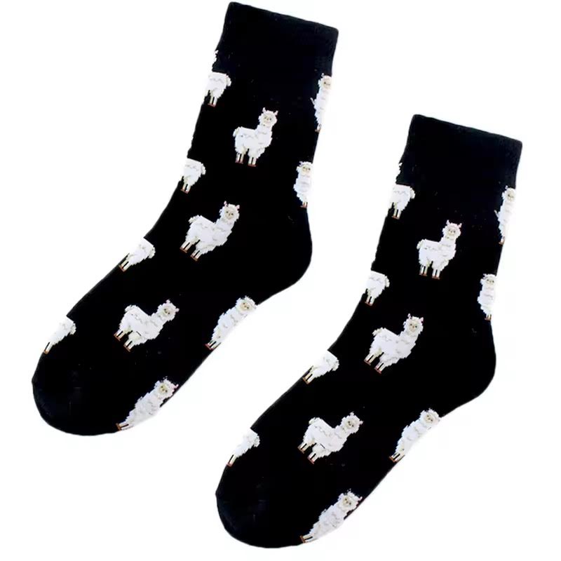 Black Alpaca Socks