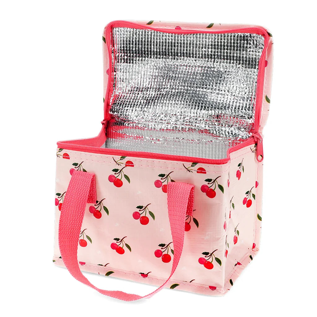 Cherry Insulated Lunch Bag