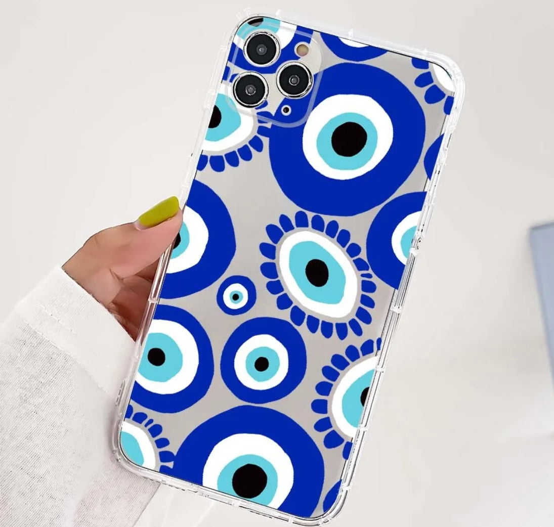 Ditzy Evil Eye Phone Case - Clear