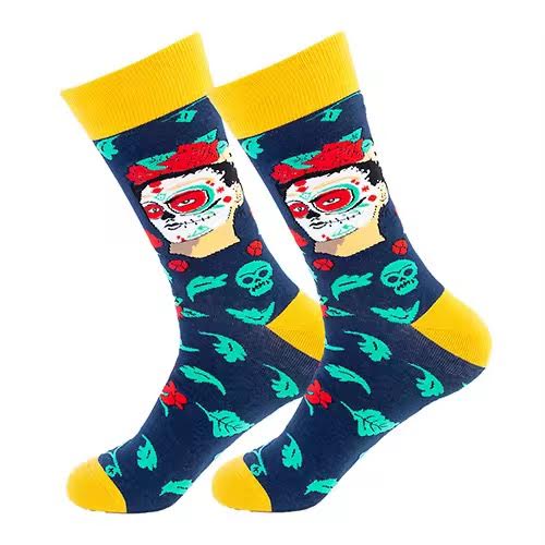 Frida Kahlo Day Of The Dead Socks