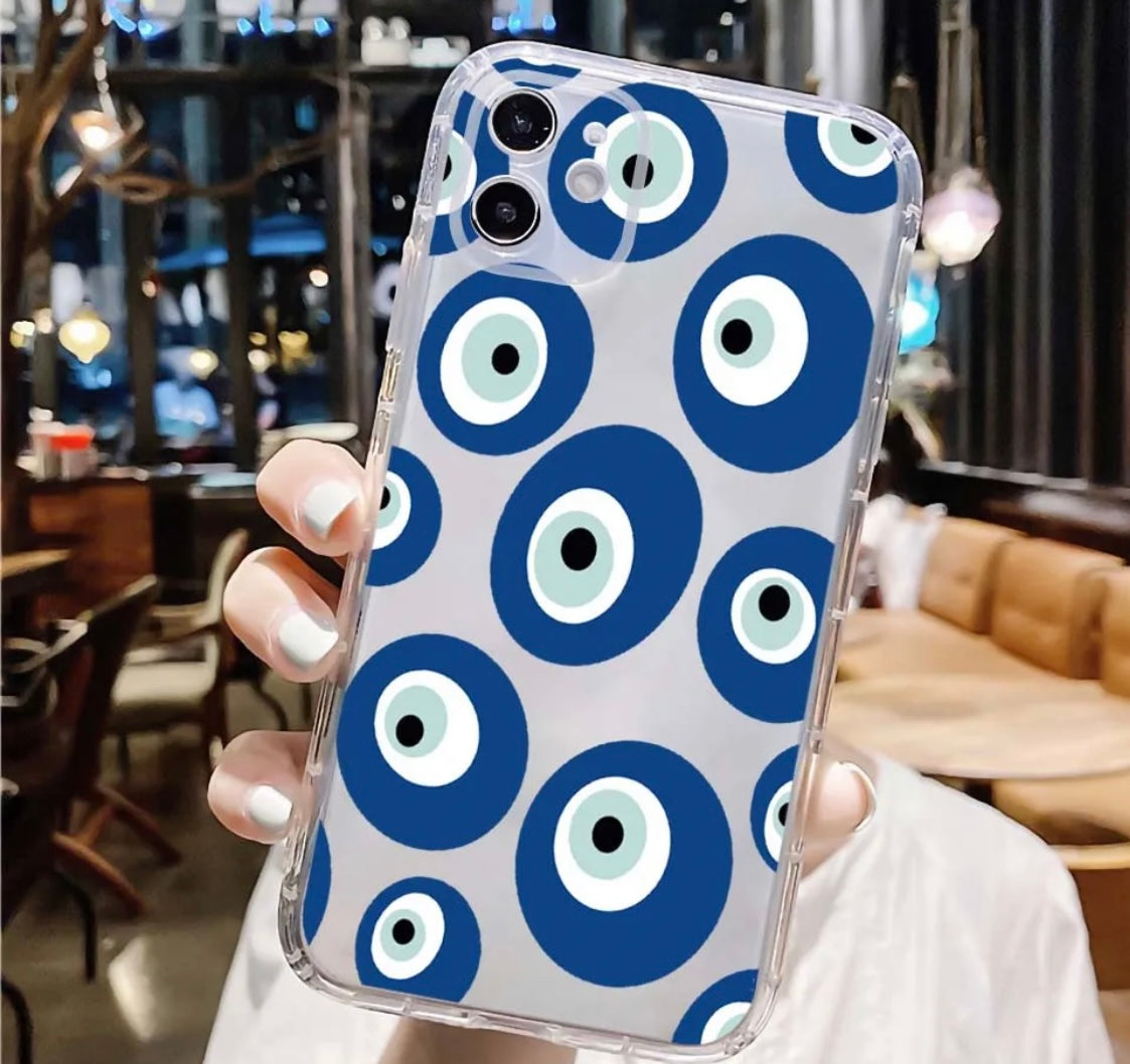 Maxi Evil Eye Phone Case - Clear