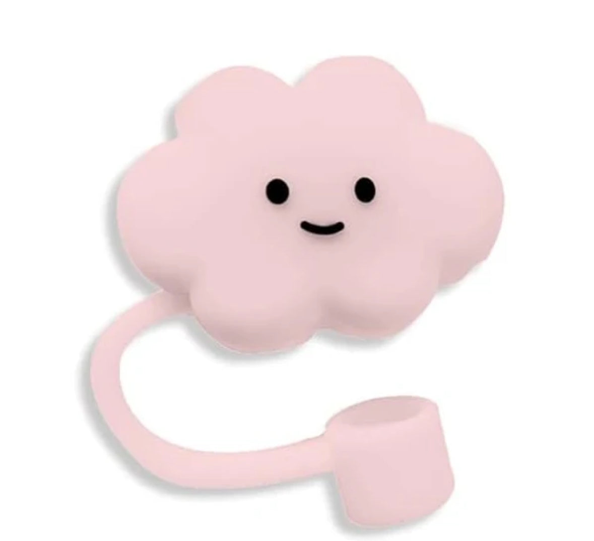 Pink Cloud Straw Cover