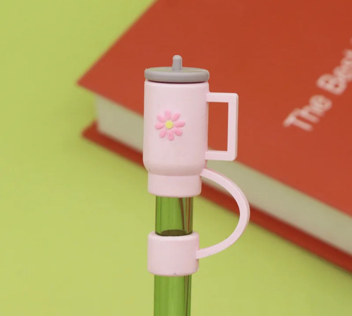 Pink Mini Tumbler Straw Cover
