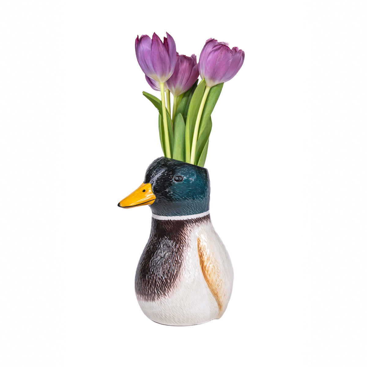 Mallard Duck Vase