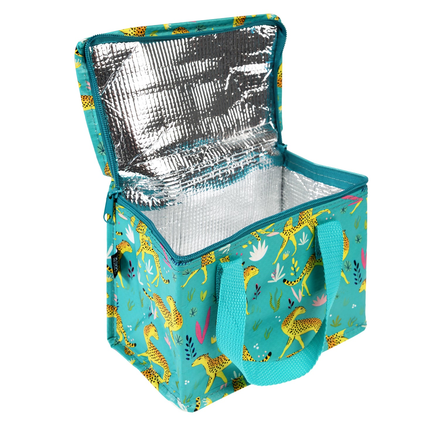 Cheetah Print Insulated Lunch Bag