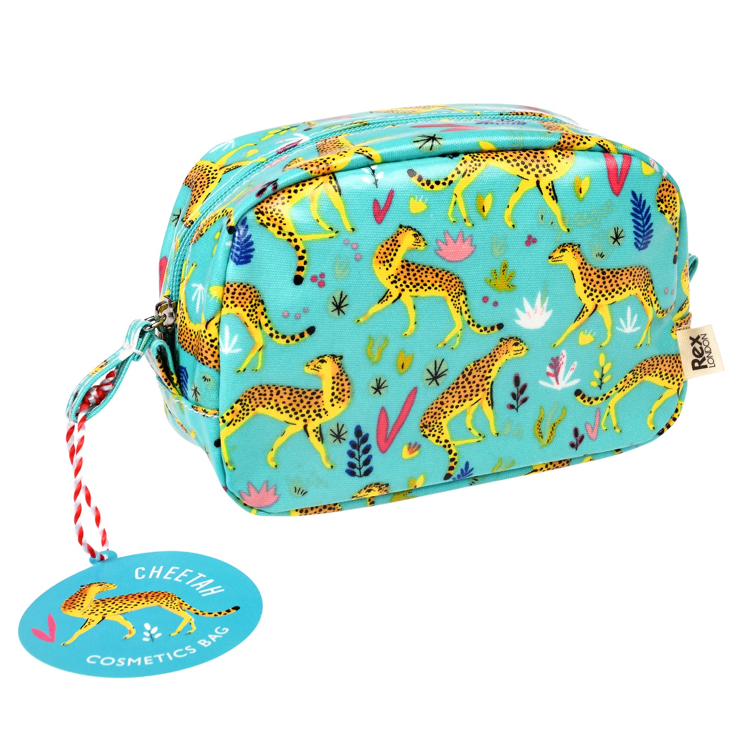 Cheetah Print Make Up Bag