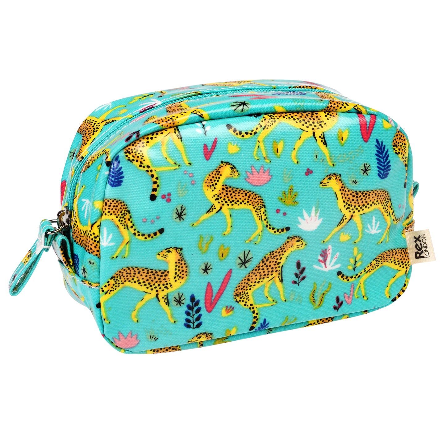 Cheetah Print Make Up Bag