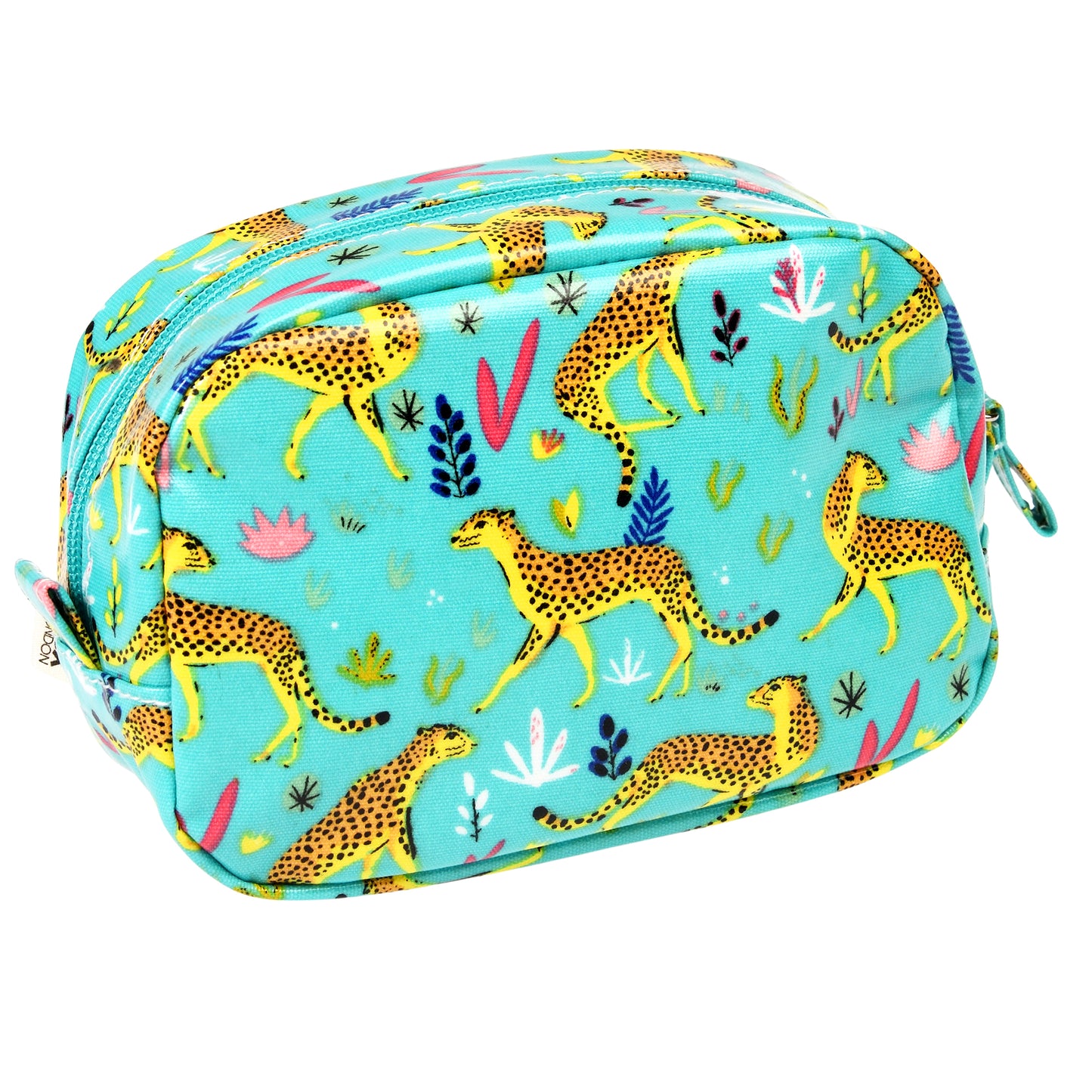 Cheetah Print Make Up Bag