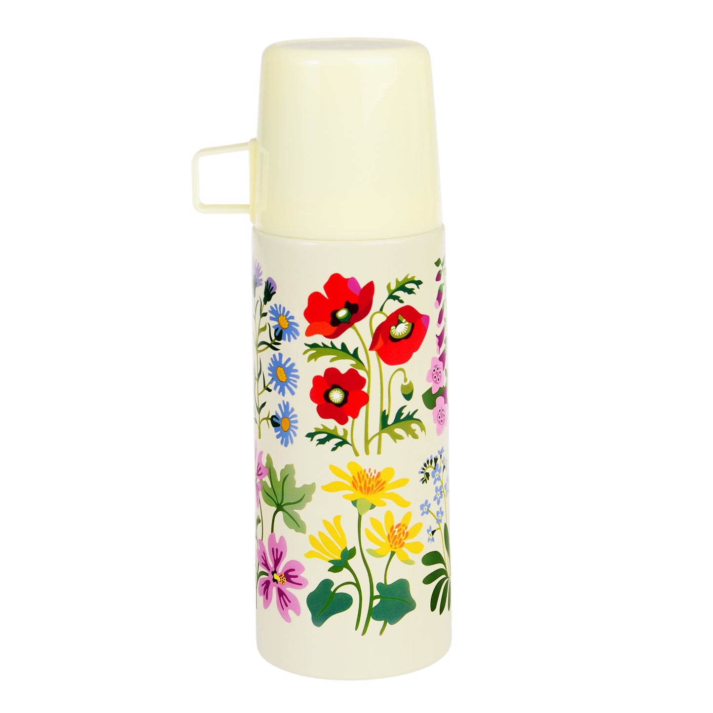 Wild Flowers Flask & Cup