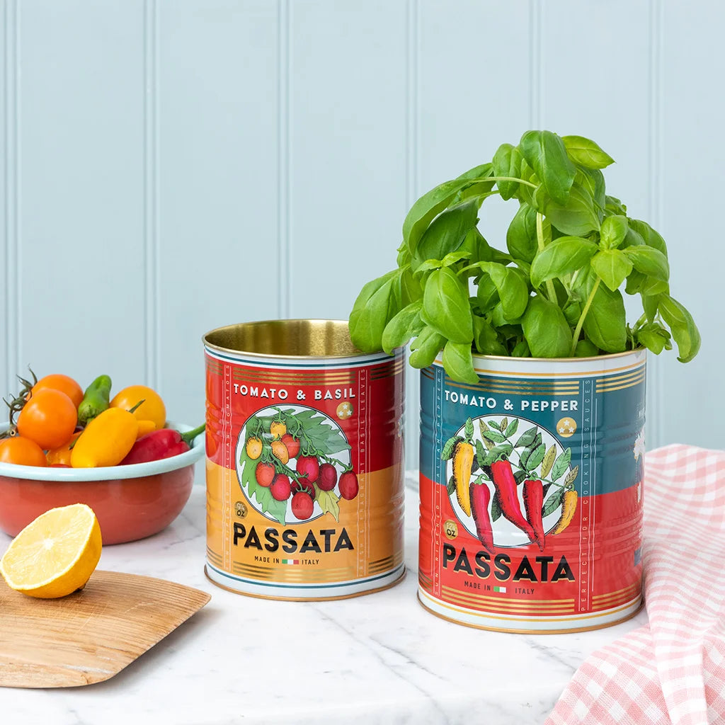 Passata Retro Storage Tins - Medium