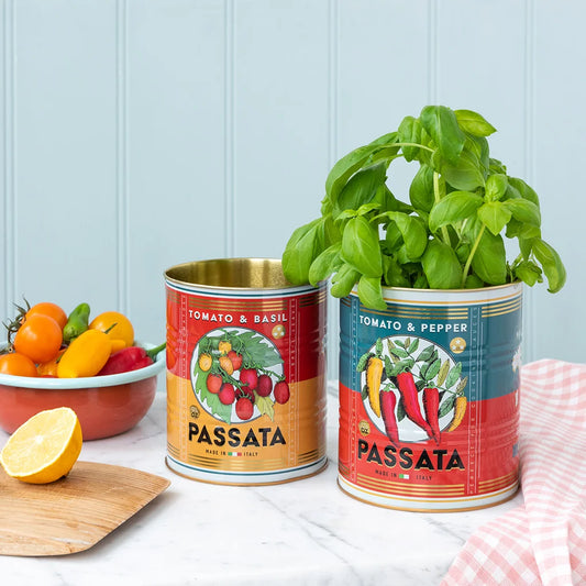Passata Retro Storage Tins - Medium