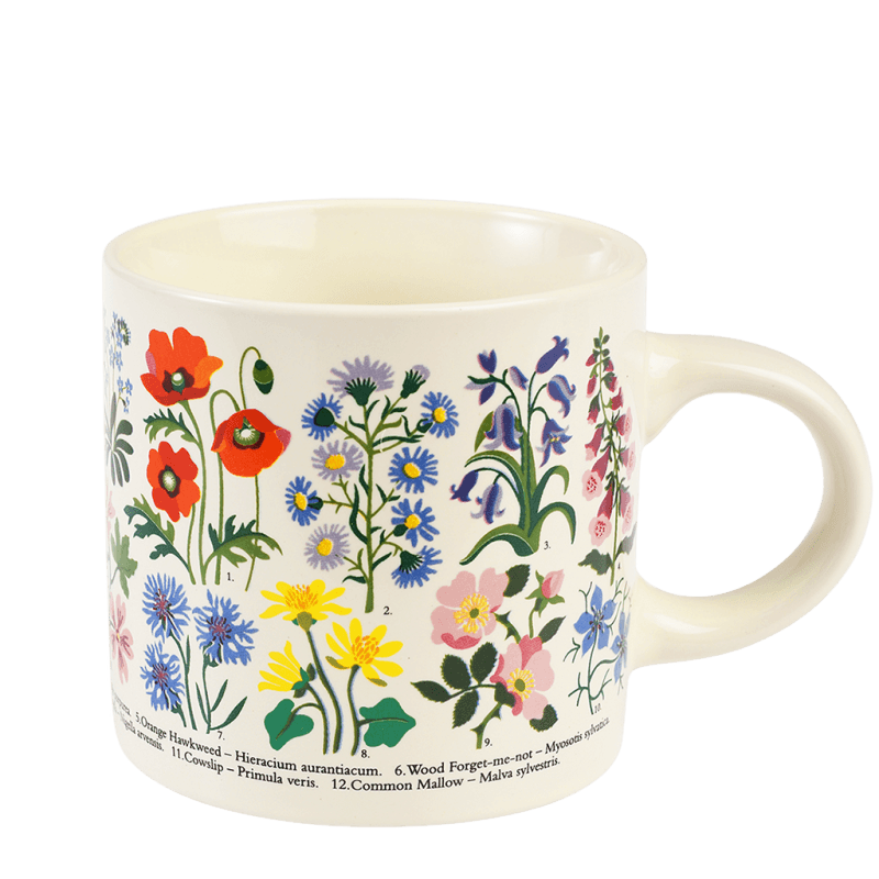 Wild Flowers Ceramic Mug