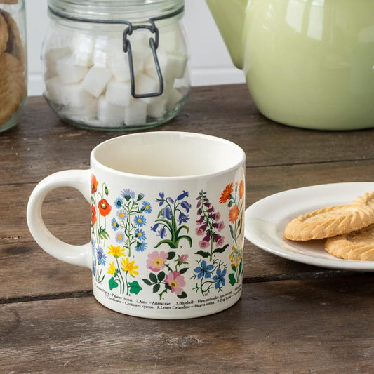 Wild Flowers Ceramic Mug