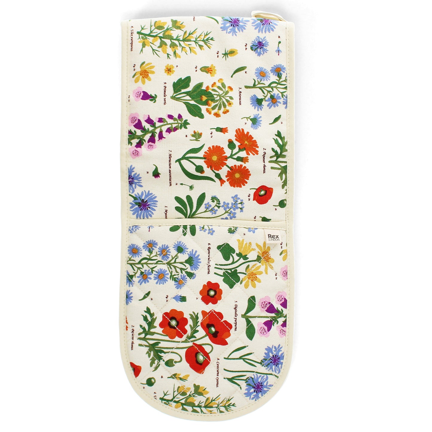 Wild Flowers Double Oven Glove