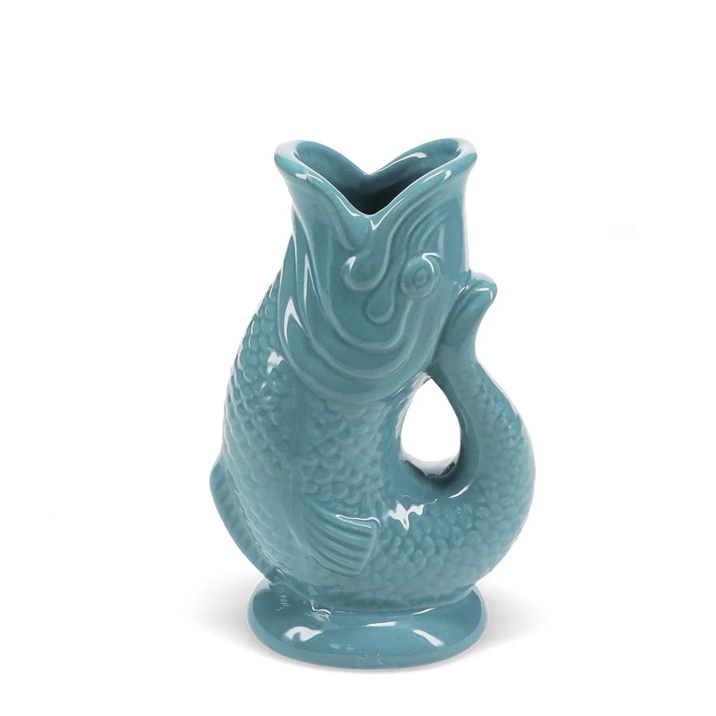 Blue Fish Vase