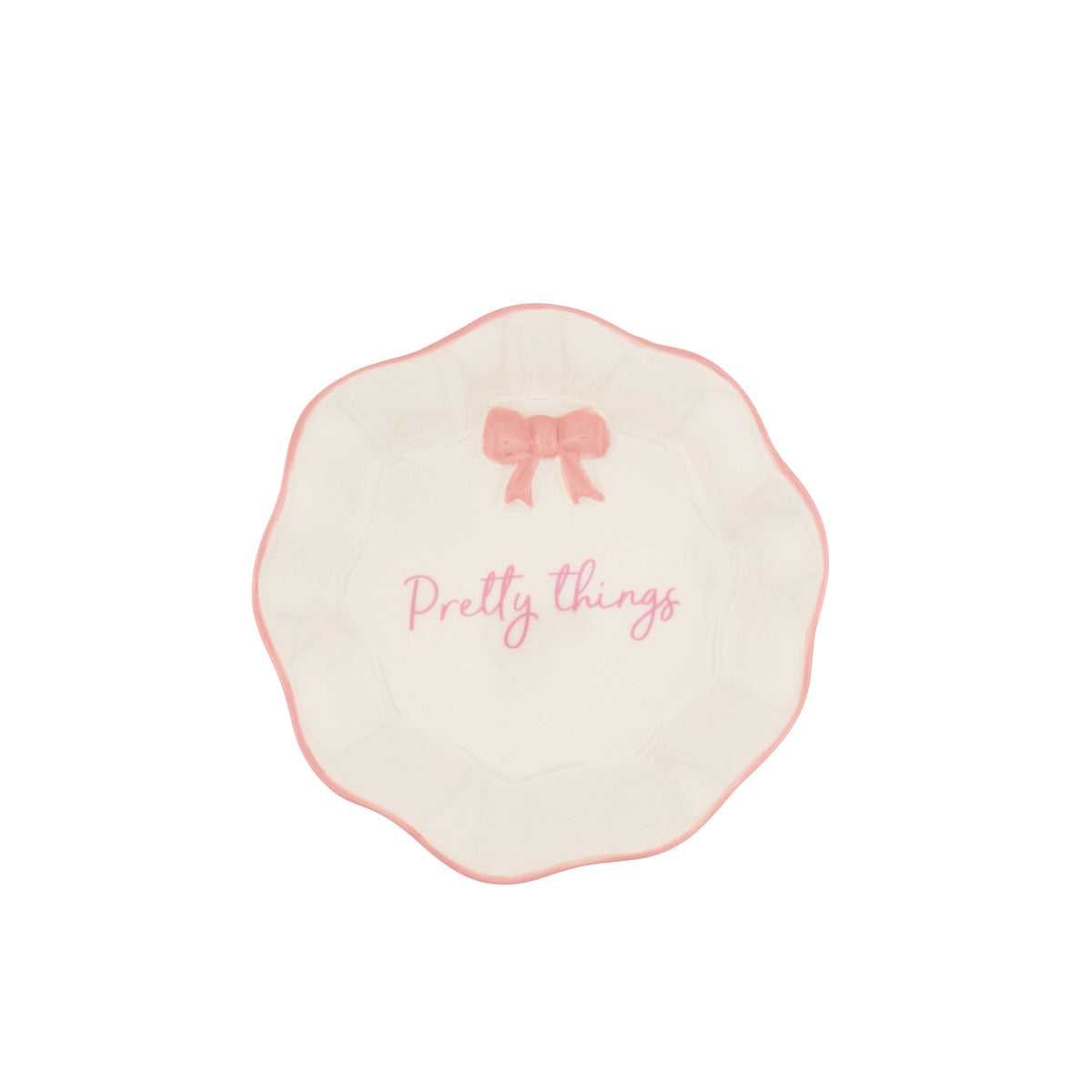 Ribbon Bow 'Pretty Things' Trinket Dish