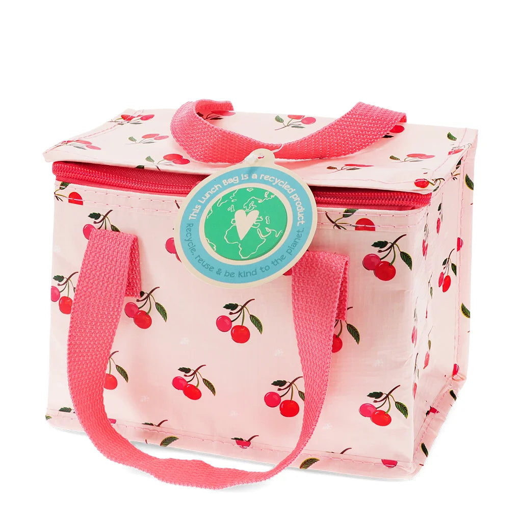 Cherry Insulated Lunch Bag