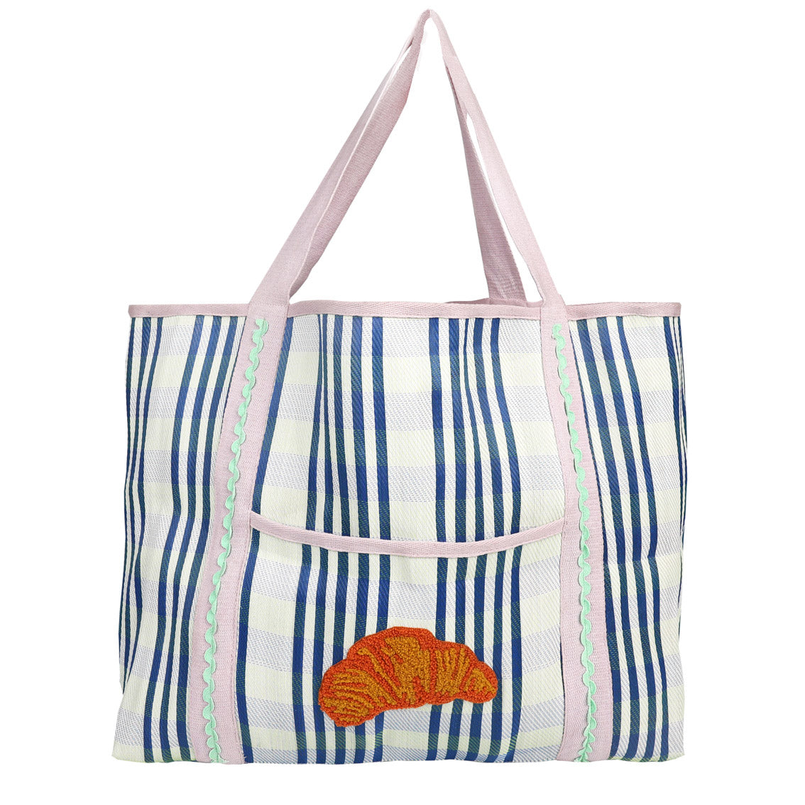 Croissant Recycled Plastic Tote Bag
