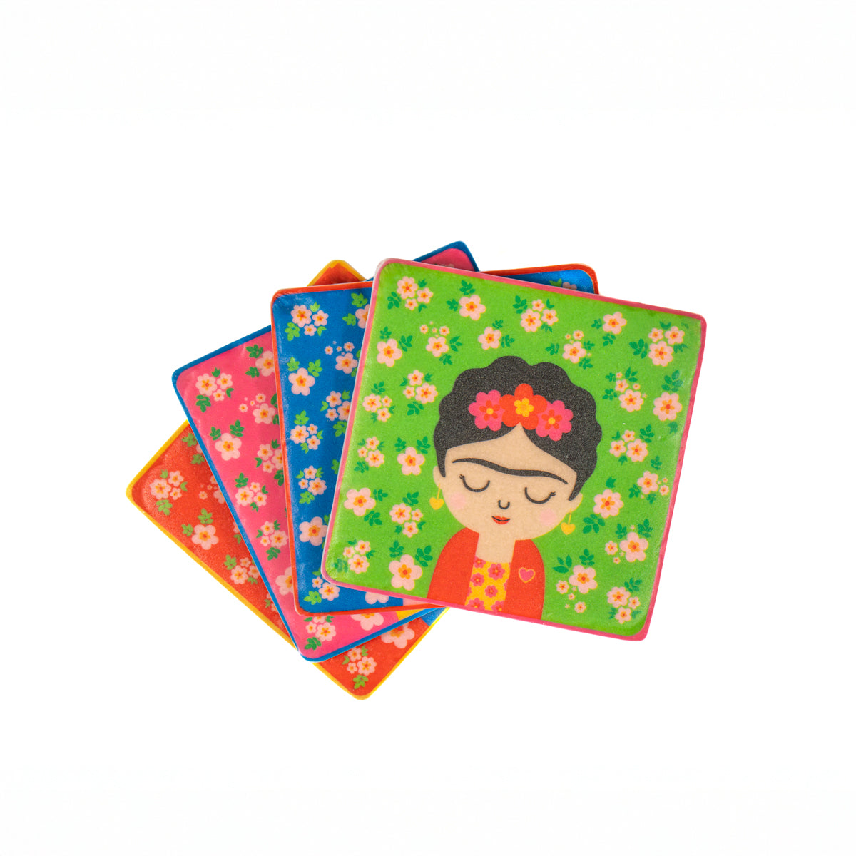 Frida Kahlo Coasters - Set Of 4