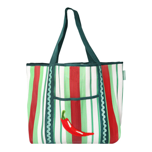 Green Chilli Recycled Plastic Tote Bag