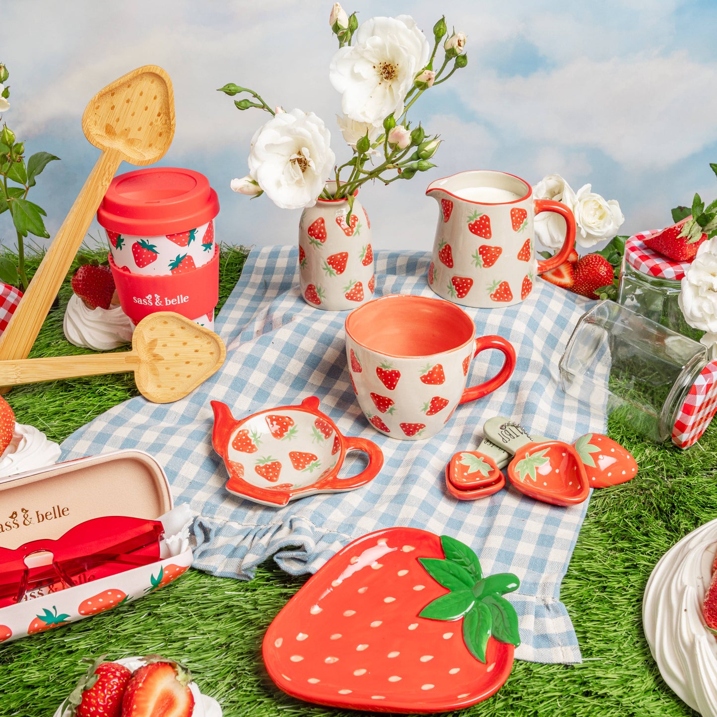 Strawberry Trinket Dish