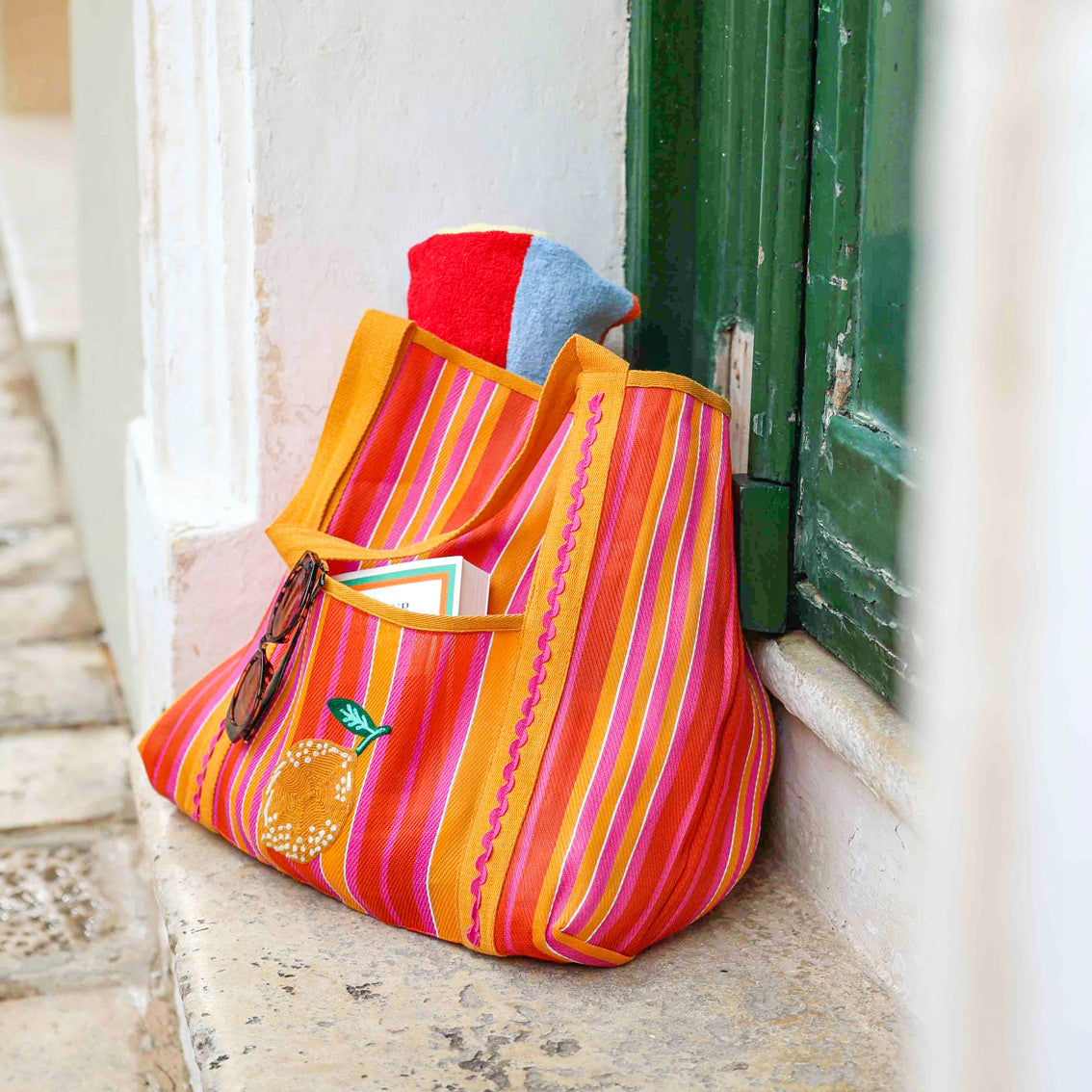 Lemon Recycled Plastic Tote Bag
