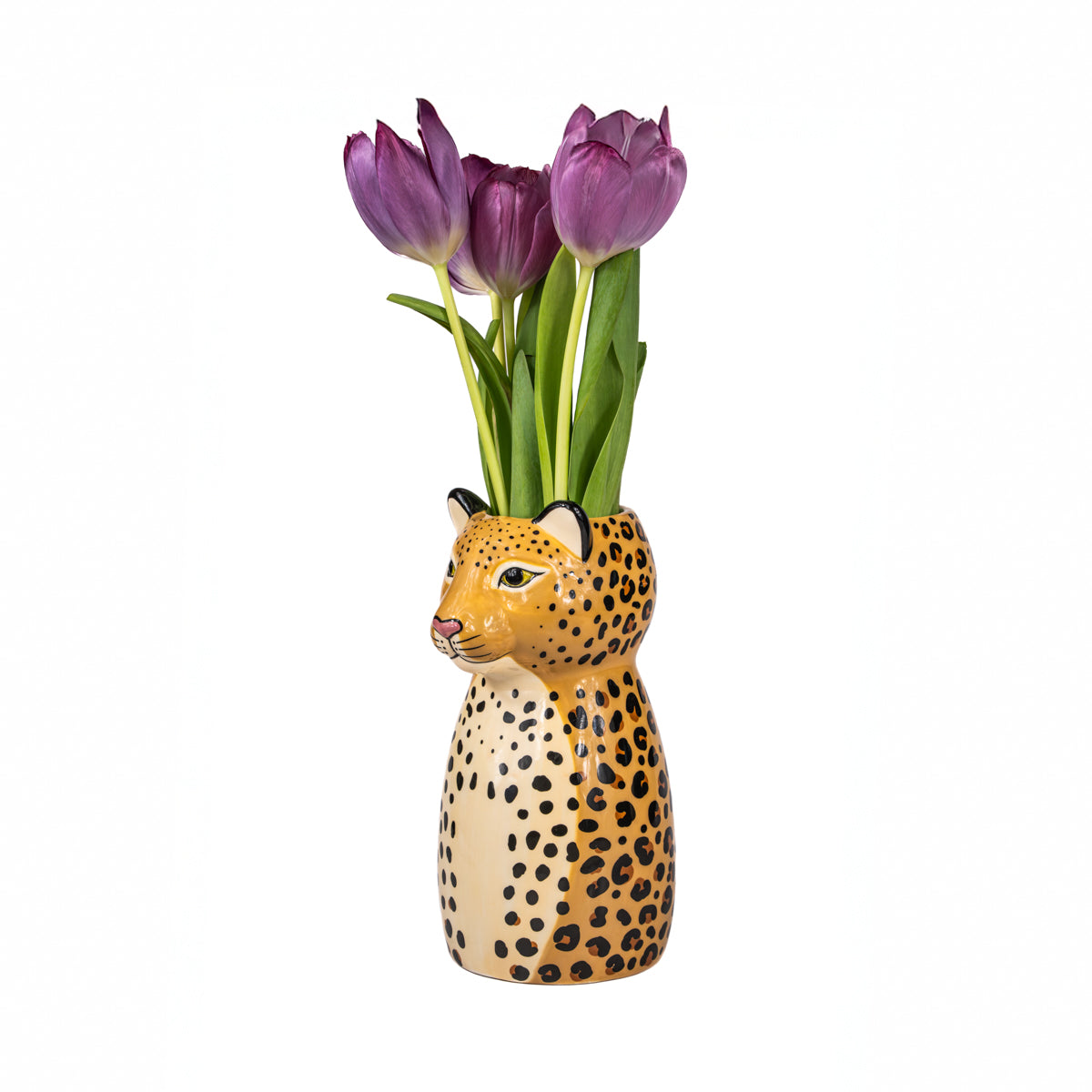 Leopard Vase