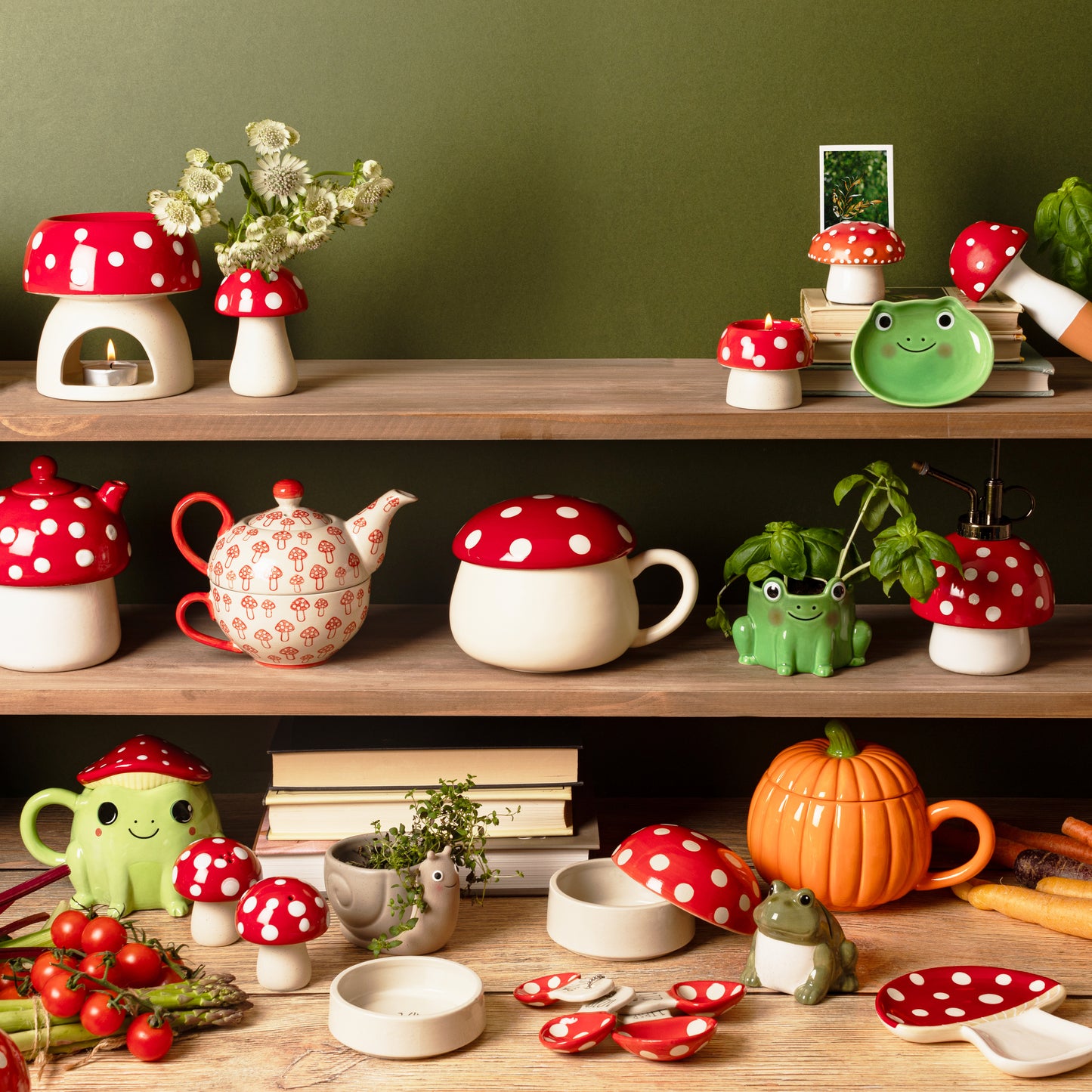 Mushroom Measuring Spoons