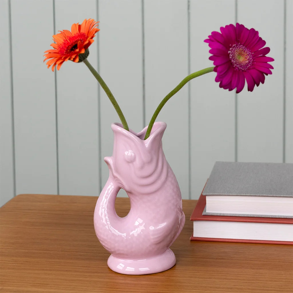 Pink Fish Vase
