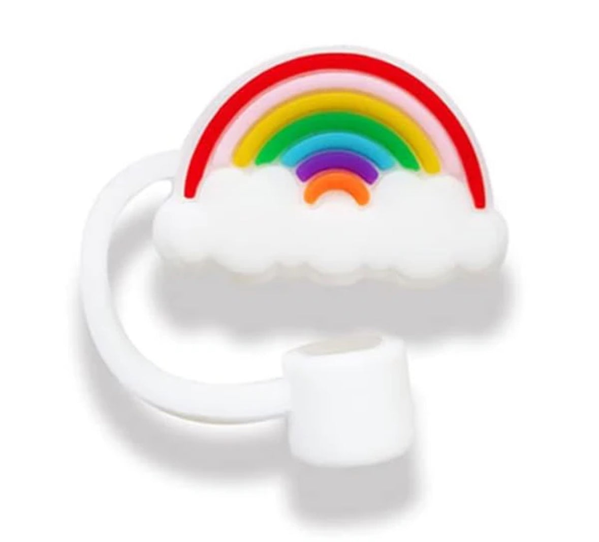 Rainbow Cloud Straw Cover