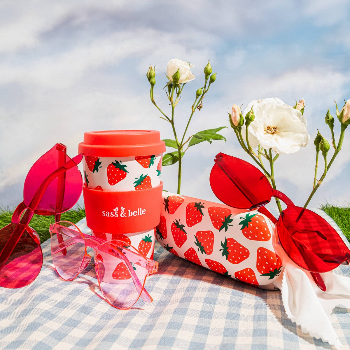 Strawberry Glasses Case
