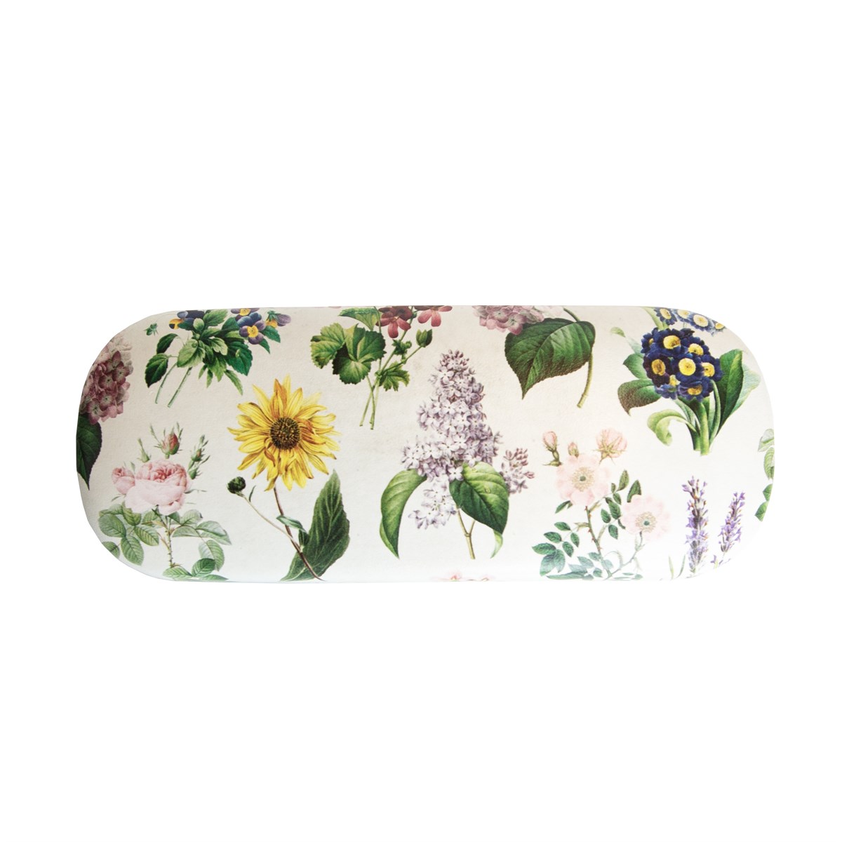 Vintage Flowers Glasses Case