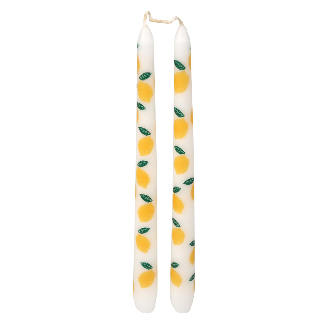 Lemon Taper Dinner Candles